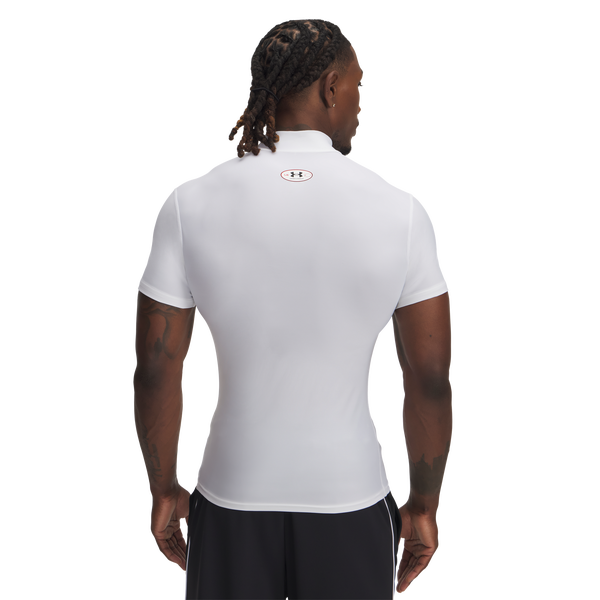 Under Armour Heatgear Og Compression Mock - Men's - Black/White - Image 2