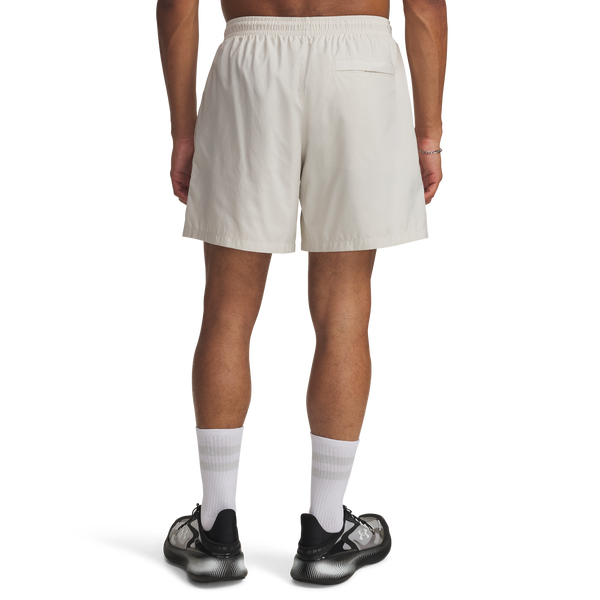 Under Armour Woven Volley Shorts - Men's - Summit White/Black - Image 2