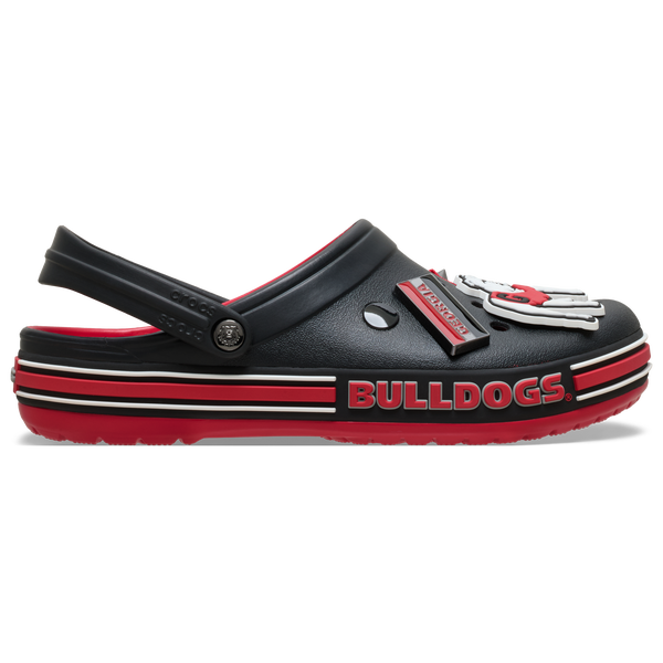 Crocs Collegiate Clogs - Men's - Black/Red - Image 2