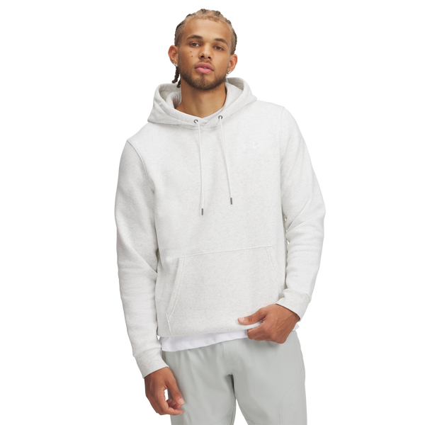 Under Armour Icon Fleece Hoodie - Men's - White/White