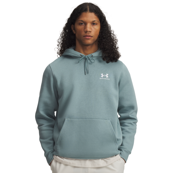 Under Armour Icon Fleece Hoodie - Men's - Serpentine/White