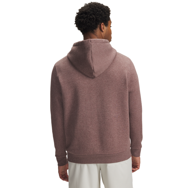 Under Armour Icon Fleece Hoodie - Men's - Maroon Mist/Maroon Mist - Image 2