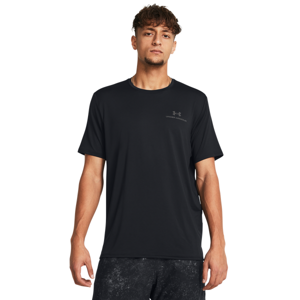 Under Armour Vanish Energy Short Sleeve T-Shirt - Men's - Black/Black - Image 4