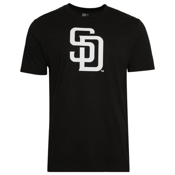 New Era San Diego Padres T-Shirt - Men's - White/Black