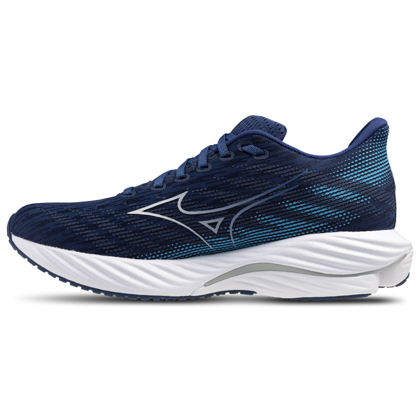 Mizuno Wave Rider 28 - Men's - Estate Blue/White - Image 2
