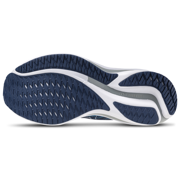 Mizuno Wave Rider 28 - Men's - Estate Blue/White - Image 5