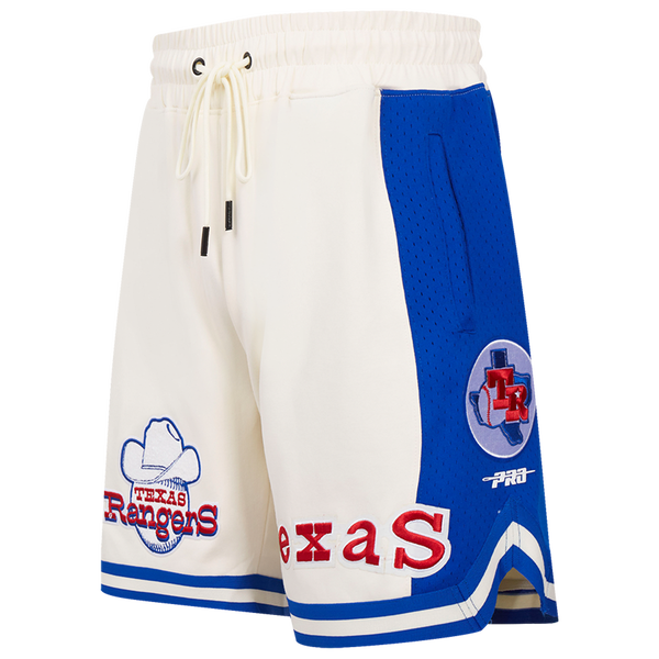 Pro Standard RANGERS RETRO CLASSIC DK 2.0 SHORT - Men's - Royal Blue/Eggshell - Image 3