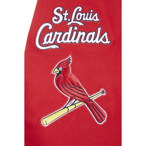 Pro Standard CARDINALS MASH UP M RIB FLC PO HOODIE - Men's - Red/Red/Midnight Navy - Image 6
