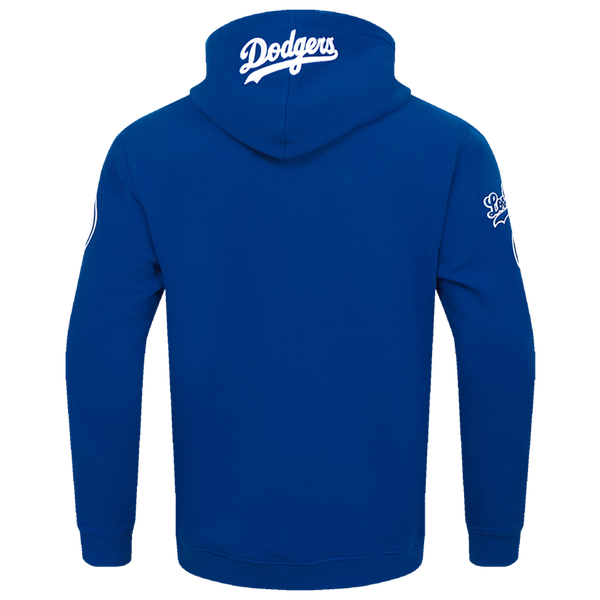 Pro Standard DODGERS OLD ENGLISH FLC PO HOODIE - Men's - Dodger Blue - Image 2