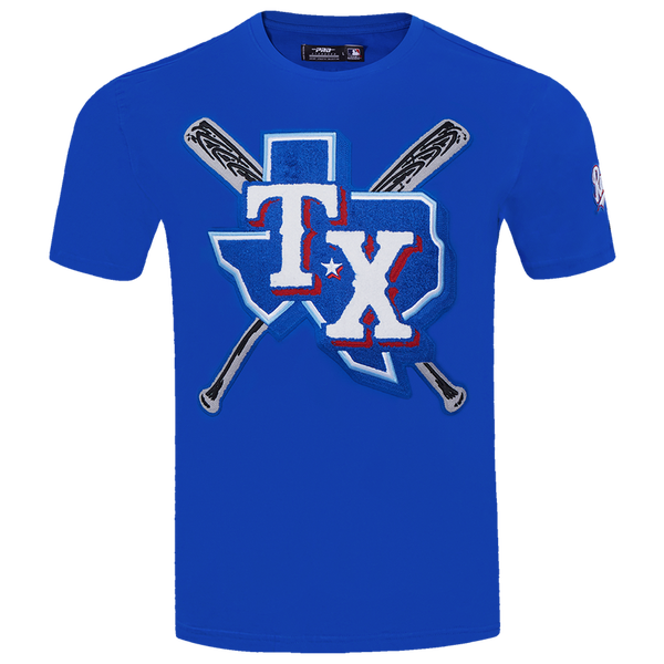 Pro Standard RANGERS MASH UP M SJ TEE - Men's - Royal Blue