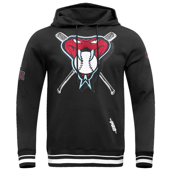 Pro Standard DIAMONDBACKS MASH UP M RIB FLC PO HOODIE - Men's - Black