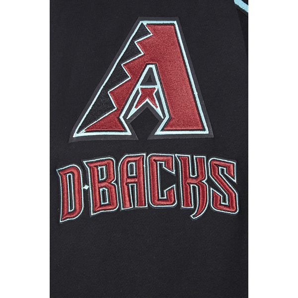 Pro Standard DIAMONDBACKS MASH UP M RIB FLC PO HOODIE - Men's - Black - Image 6