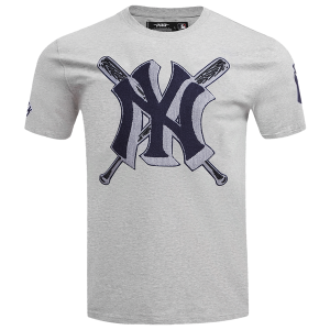 Pro Standard YANKEES MASH UP SJ TEE - Men's - Heather Grey