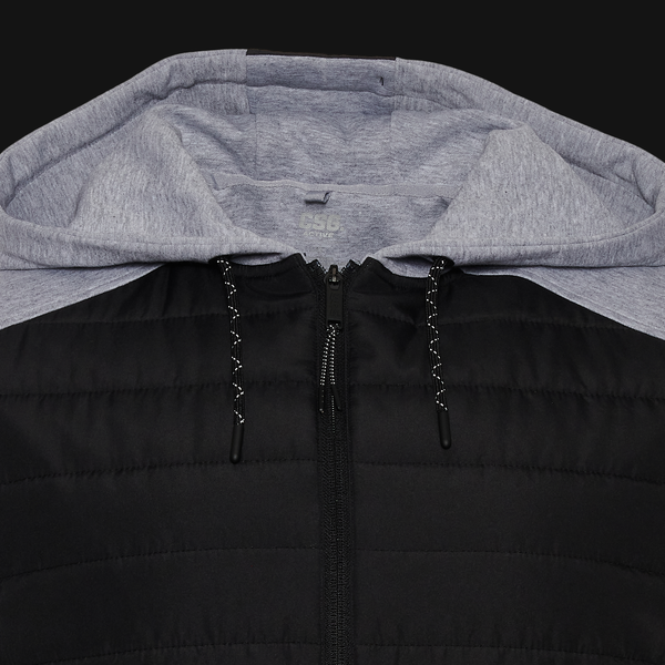CSG Active Commuter Puffer Full-Zip Hoodie - Men's - Grey - Image 4