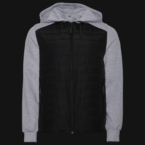 CSG Active Commuter Puffer Full-Zip Hoodie - Men's - Grey - Image 5