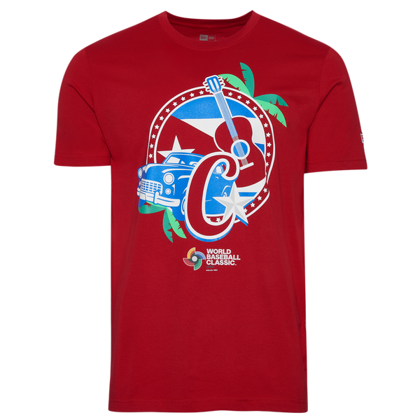 New Era WBC 2026 Cuba T-Shirt - Men's - Red