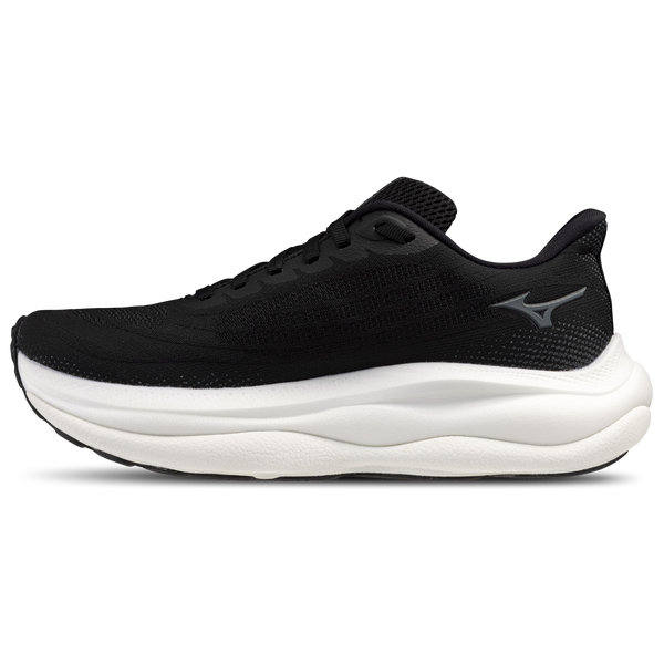 Mizuno Wave Sky 9 Wide - Women's - Black/Metallic Grey - Image 2