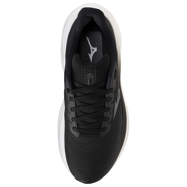 Mizuno Wave Sky 9 Wide - Women's - Black/Metallic Grey - Image 4