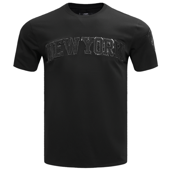 Pro Standard New York Knicks Triple Black SJ T-Shirt - Men's