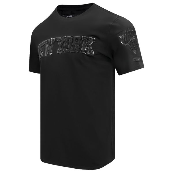 Pro Standard New York Knicks Triple Black SJ T-Shirt - Men's - Image 3