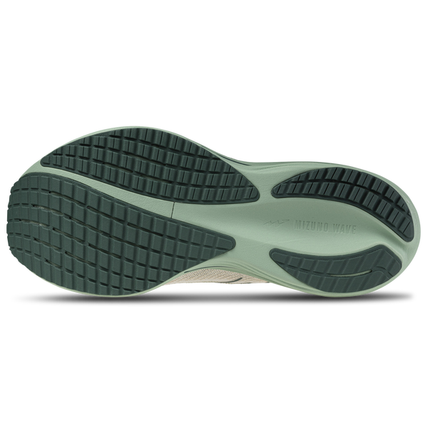 Mizuno Wave Rider 29 Wide - Men's - White/Bistro Green - Image 5