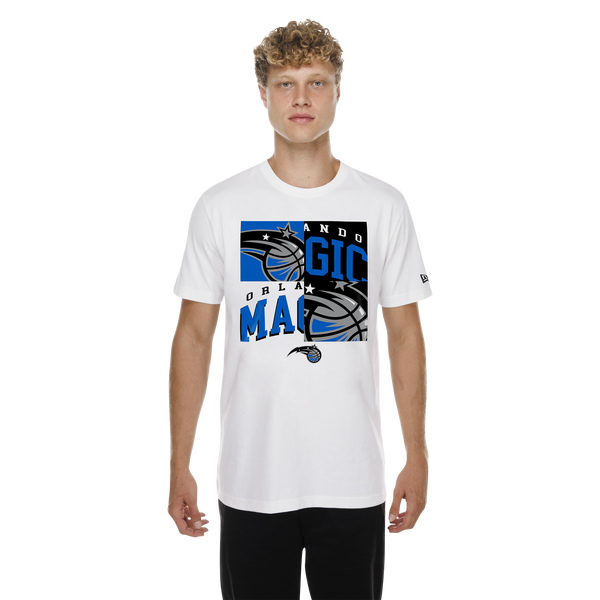 New Era Magic Mixed Logo T-Shirt - Men's - White/Multi