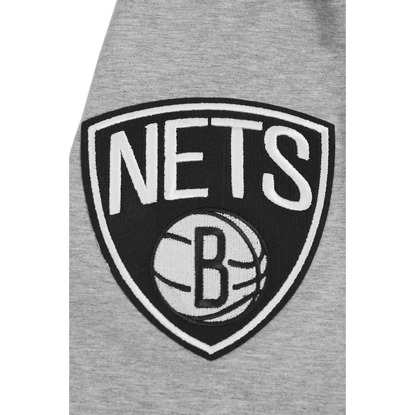 Pro Standard NETS OLD ENGLISH SJ TEE - Men's - Heather Grey - Image 6