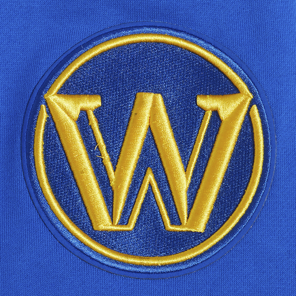 Pro Standard WARRIORS OLD ENGLISH FLC PO HOODIE - Men's - Royal Blue - Image 7