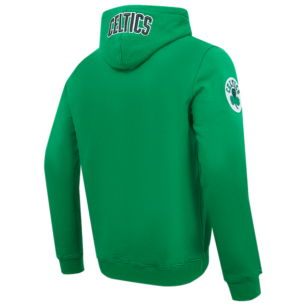 Pro Standard CELTICS OLD ENGLISH FLC PO HOODIE - Men's - Kelly Green - Image 4