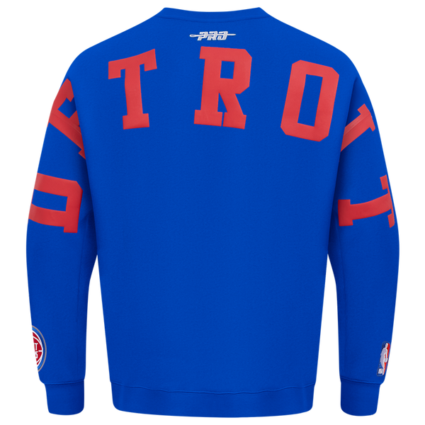 Pro Standard DETROIT PISTONS SWEATSHIRT - Men's - Royal Blue - Image 2