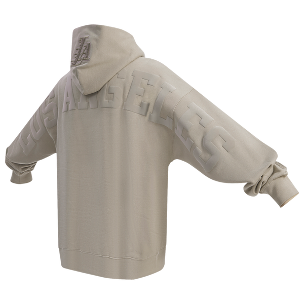 Pro Standard Lakers Pullover Hoodie - Men's - Taupe - Image 4