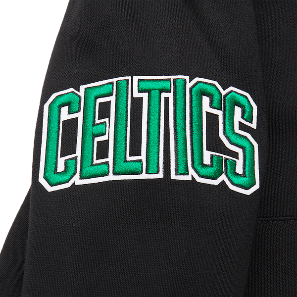 Pro Standard Boston Celtics Classic Flc Po Hoodie - Boys' Grade School - Black - Image 8