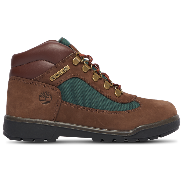 Timberland Chukka Field Boots - Boys' Grade School - Green/Brown