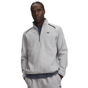 Under Armour Unstoppable Fleece 1/2 Zip - Men's - Black/Gray
