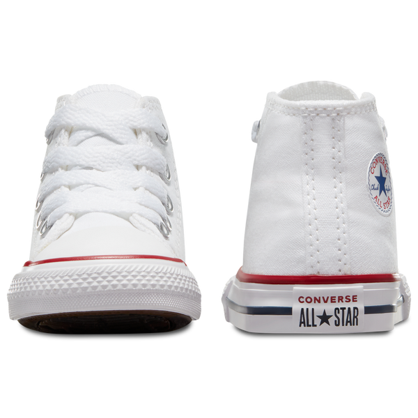 Converse All Star High Top - Boys' Toddler - White/Optical White - Image 5