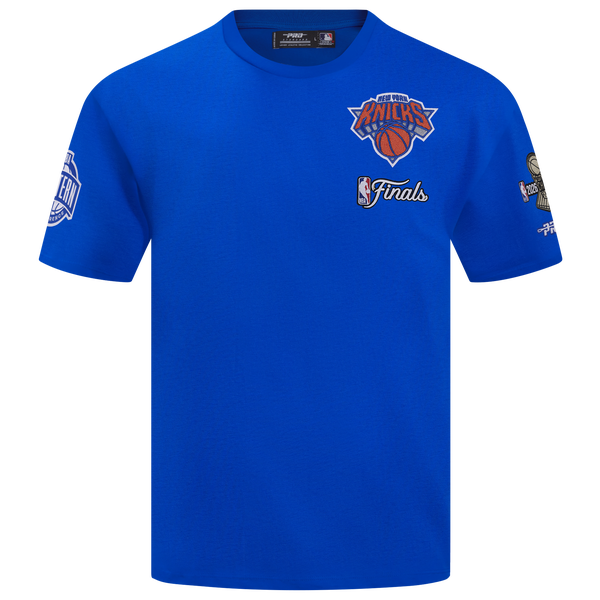 Pro Standard Knicks NBA Finals 2026 CJ Drop Shoulder T-Shirt - Men's - Blue - Image 3