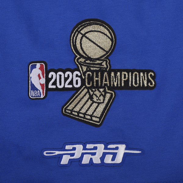 Pro Standard Knicks NBA Finals 2026 CJ Drop Shoulder T-Shirt - Men's - Blue - Image 11