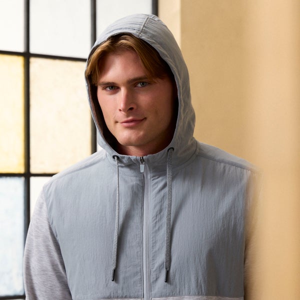 CSG Active Reform Full-Zip Hoodie - Men's - Gray Heather - Image 3
