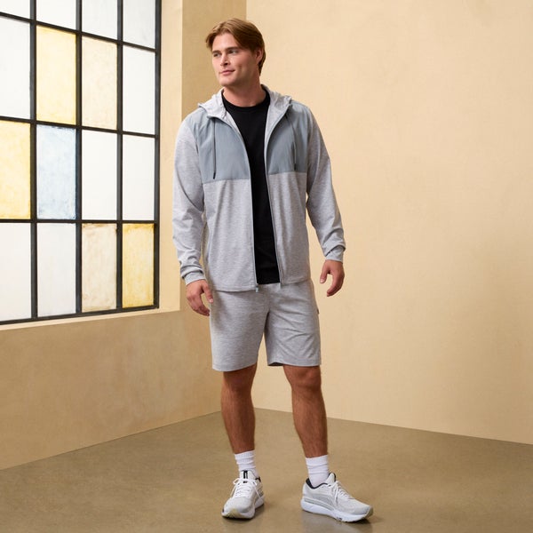 CSG Active Reform Full-Zip Hoodie - Men's - Gray Heather - Image 4