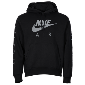 Nike Just Do It Hoodie - Men's - Black/Silver