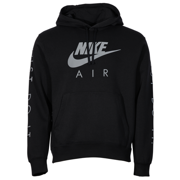 Nike Just Do It Hoodie - Men's - Black/Silver