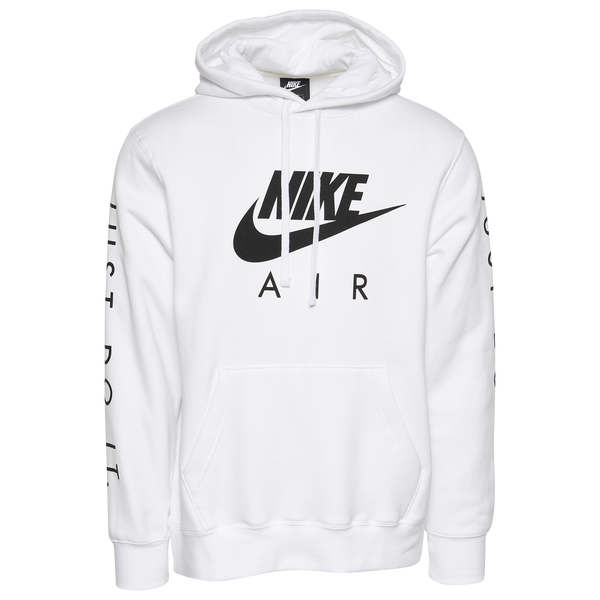 Nike Just Do It Hoodie - Men's - Black/White - Image 2