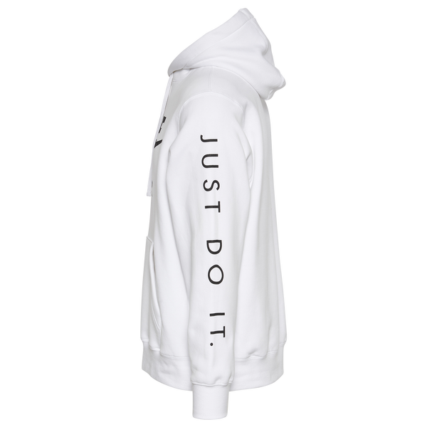 Nike Just Do It Hoodie - Men's - Black/White - Image 4