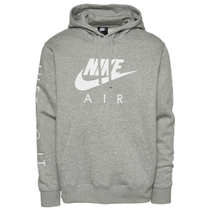 Nike Just Do It Hoodie - Men's - Grey/White