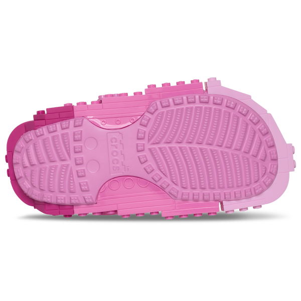 Crocs Lego Clogs - Girls' Grade School - Pink/Pink - Image 5
