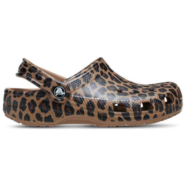 Crocs Leopard Classic Clogs - Girls' Preschool - Sepia Leopard