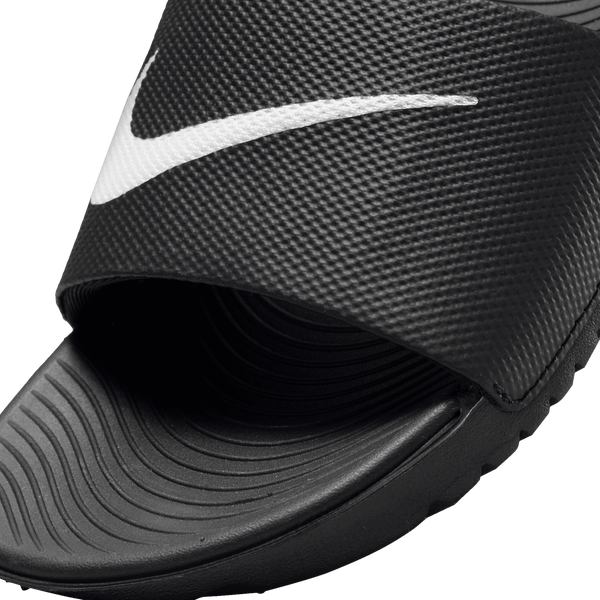 Nike Kawa Slides - Boys' Grade School - Black/White - Image 6