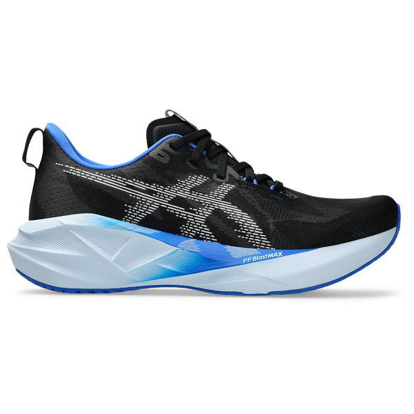 ASICS® Novablast 5 - Men's - White/Black/Blue