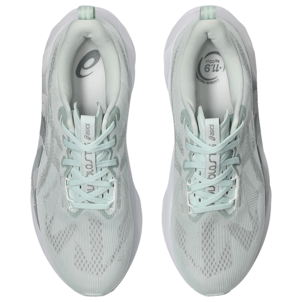 ASICS® Novablast 5 - Men's - Seal Grey/Pure Aqua - Image 4