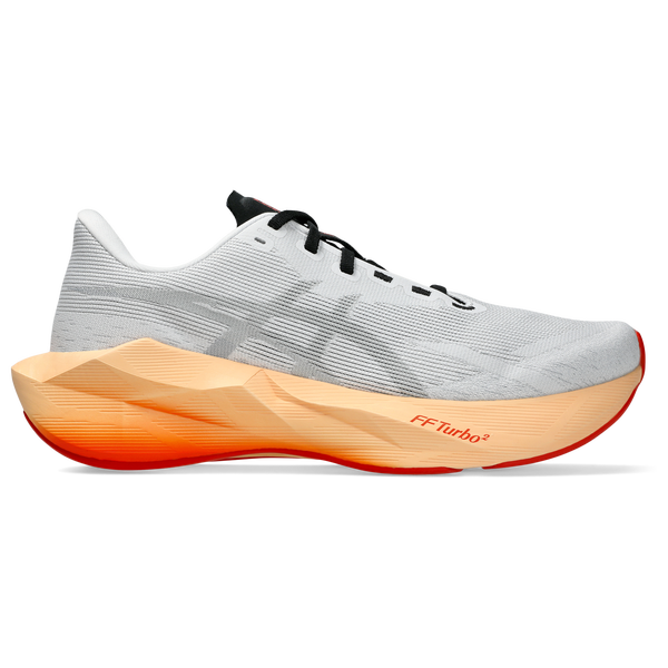 ASICS® Novablast 6 - Men's - White/Black/Orange